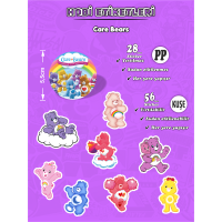Sevimli Care Bears Hobi Etiket Seti Sevimli Care Bears Hobi Etiket Seti