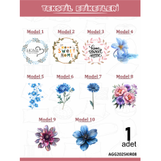 Karışık Kırlent Desenleri Kat-8 Ütü Etiketi 1 Adet Karışık Kırlent Desenleri Kat-8 Ütü Etiketi 1 Adet